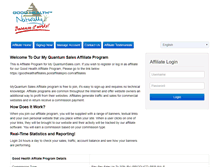 Tablet Screenshot of goodhealthaffiliate.com